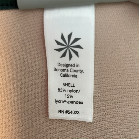 NWOT Athleta Aqualuxe bikini emerald green size M/XL - Picture 9 of 15